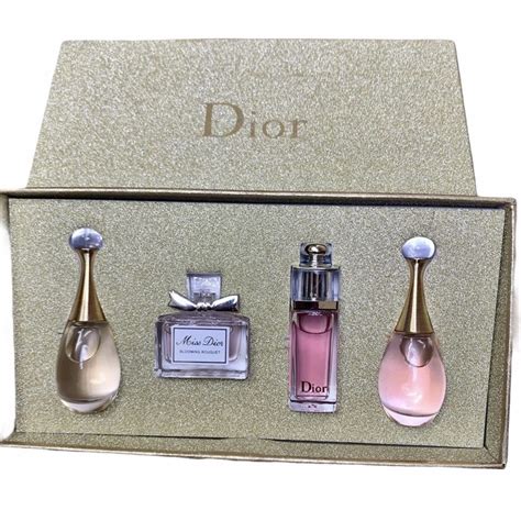 christian dior miniature perfume set|boots miss dior gift set.